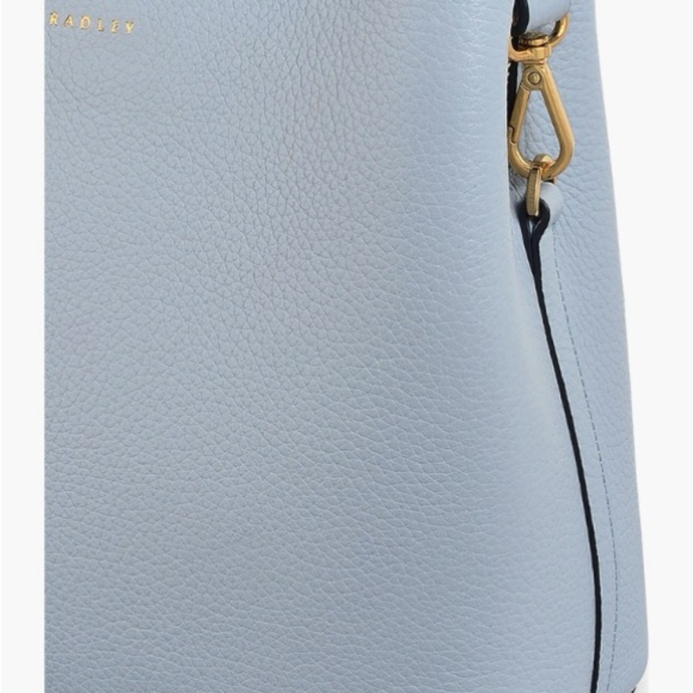 NWT Radley Dukes Place Medium Compartment Crossbody Bag - Bright Blue - Picture 3 of 15